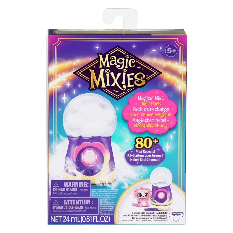 Magic Mixies - Magical Mist and Spells Refill Pack for Magical Crystal Ball  includes 2 Bottles (Vial)  Instruction Manual  Vegetable Glycerin - Image 4